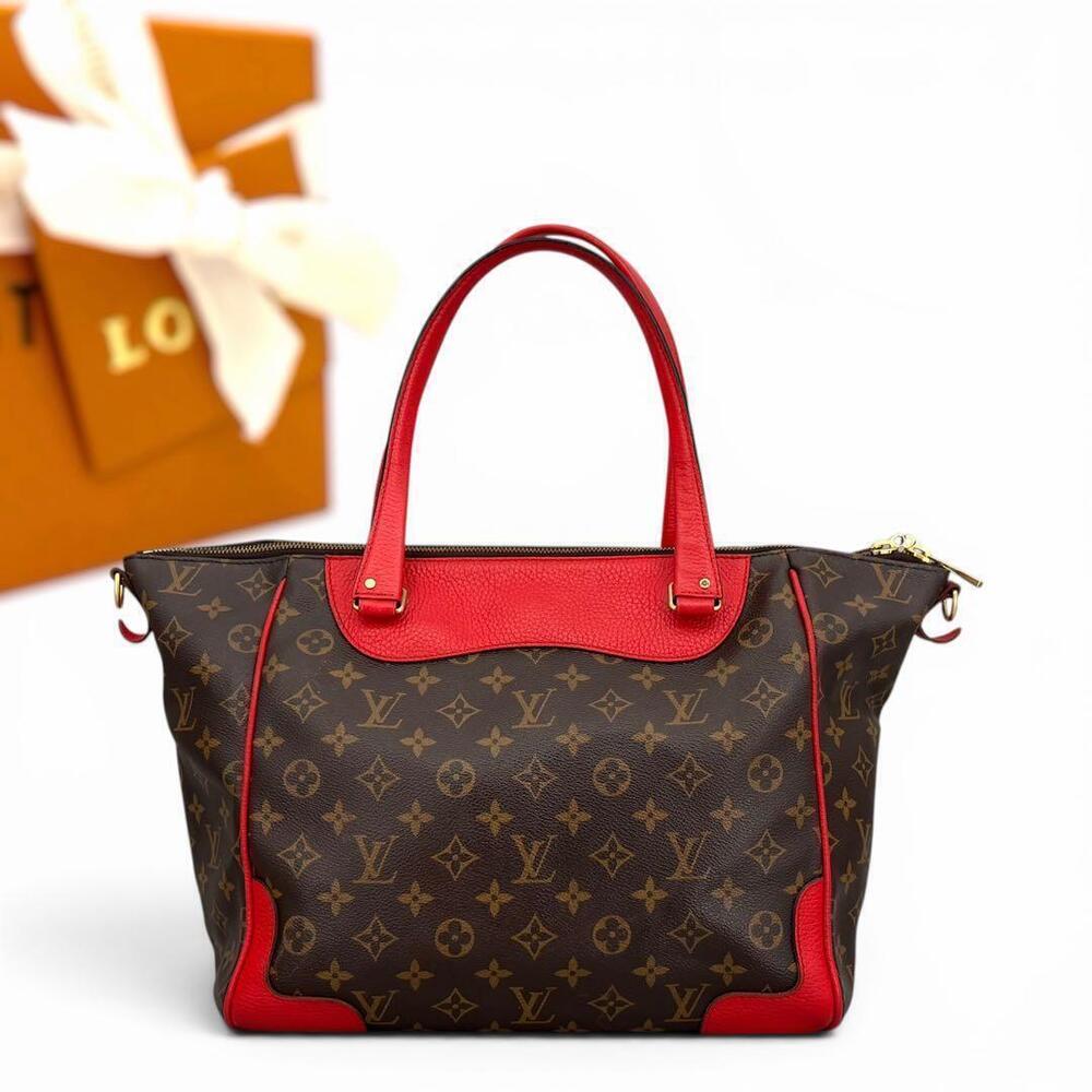Louis Vuitton Estrella Red Monogram Tote Bag Handbag